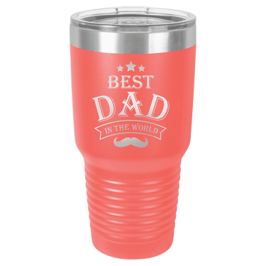 Best Dad In The World 30oz Ringneck Tumbler